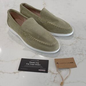 Men's Green Loafers